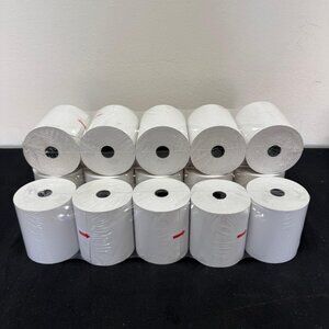 3 1/8" x 230' THERMAL POS RECEIPT PRINTER ROLL PAPER 20 Rolls, White